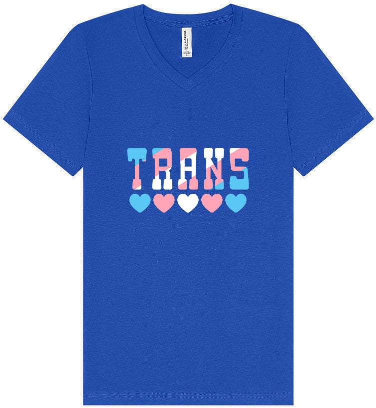 Trans Unisex V-Neck Shirt