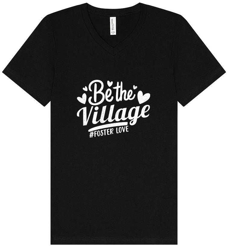 Be The Village Foster Love Unisex V-Neck Shirt