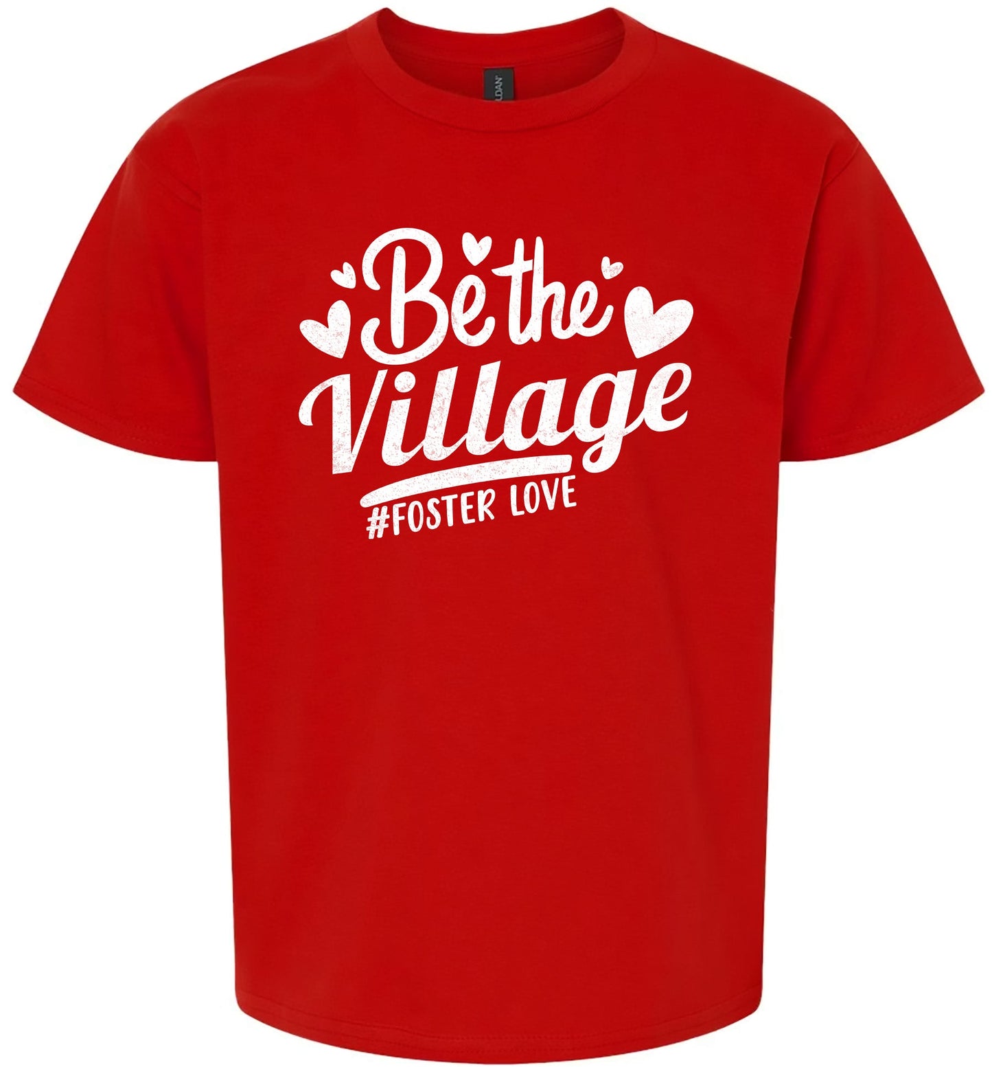 Be The Village Foster Love Children's Gildan Soft Shirt