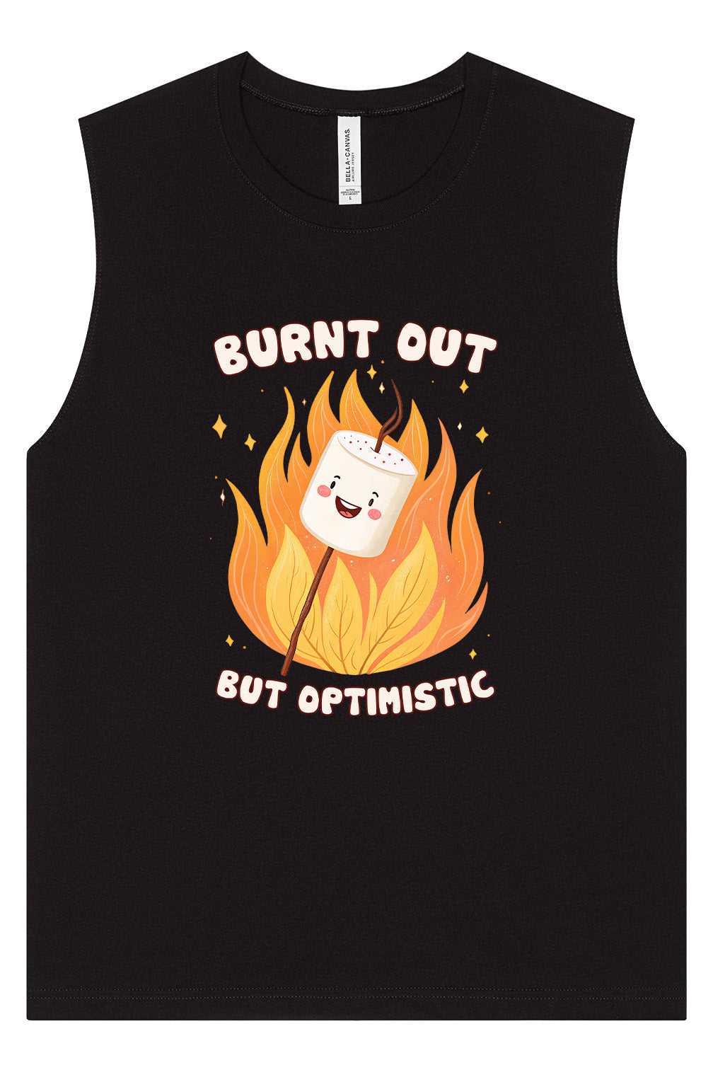 Burnt Out but Optimistic Muscle Tank