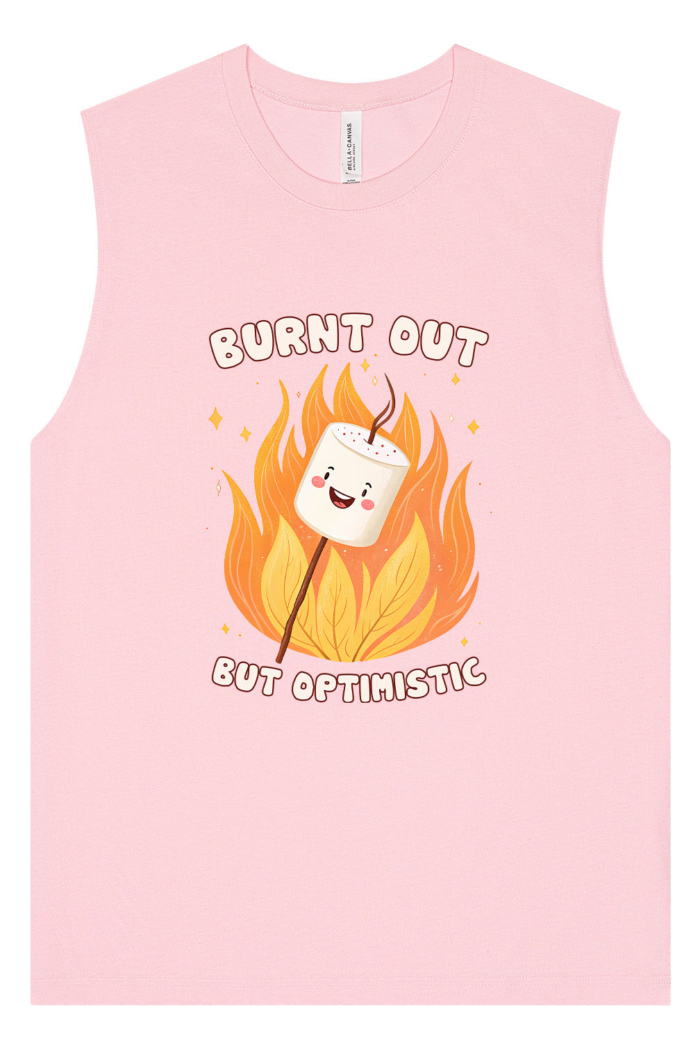 Burnt Out but Optimistic Muscle Tank