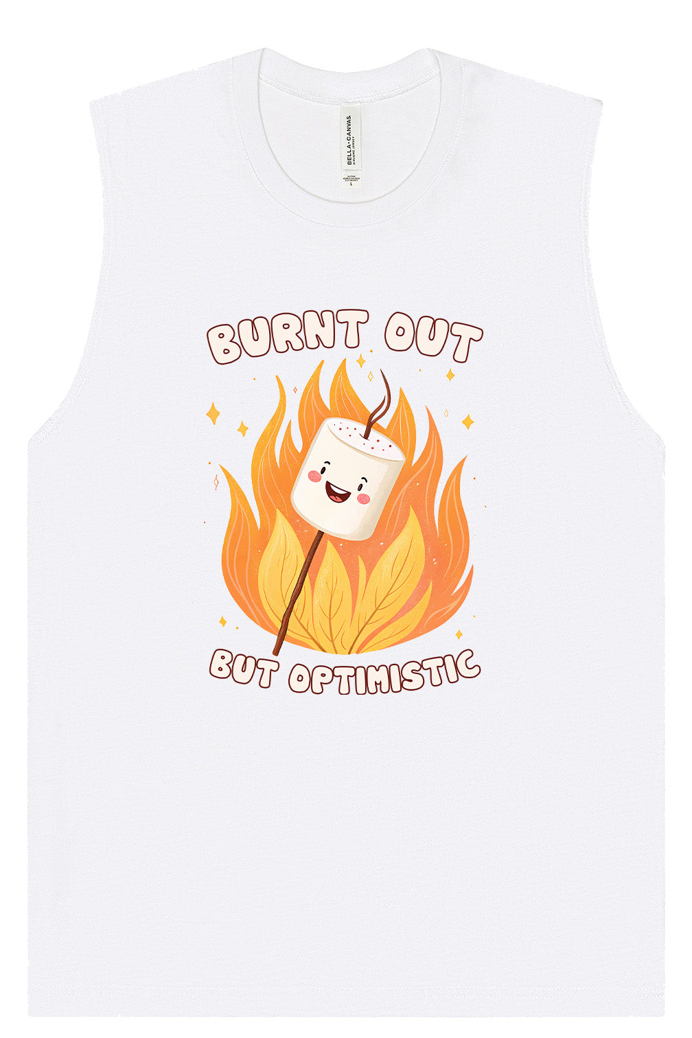 Burnt Out but Optimistic Muscle Tank