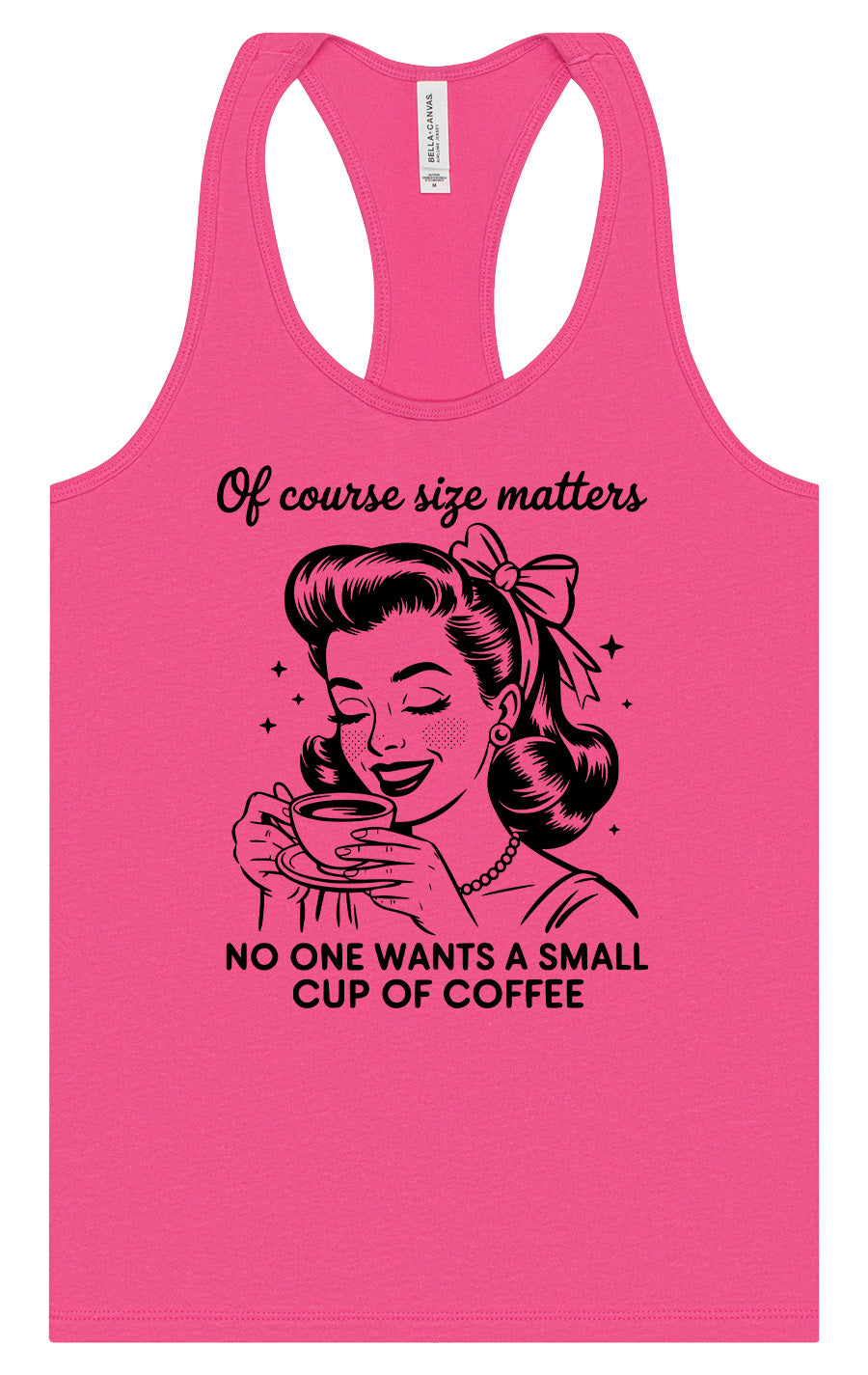 No Small Coffees Women's Racerback Tank