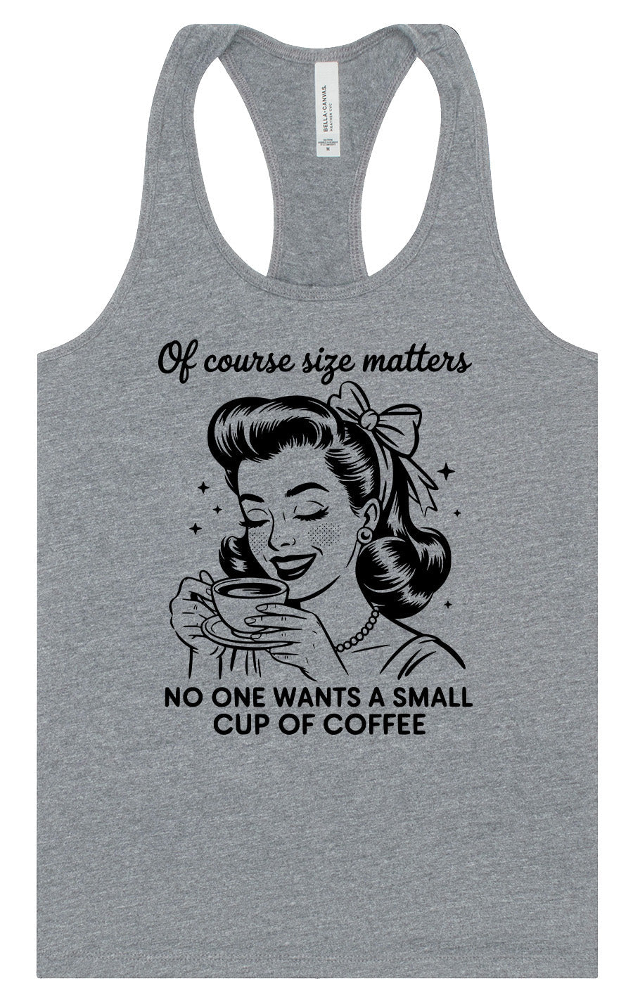 No Small Coffees Women's Racerback Tank