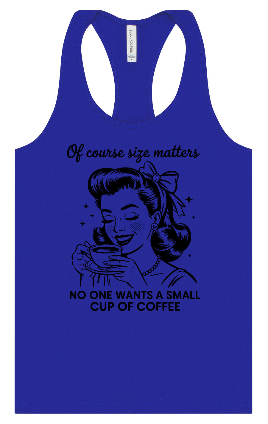 No Small Coffees Women's Racerback Tank