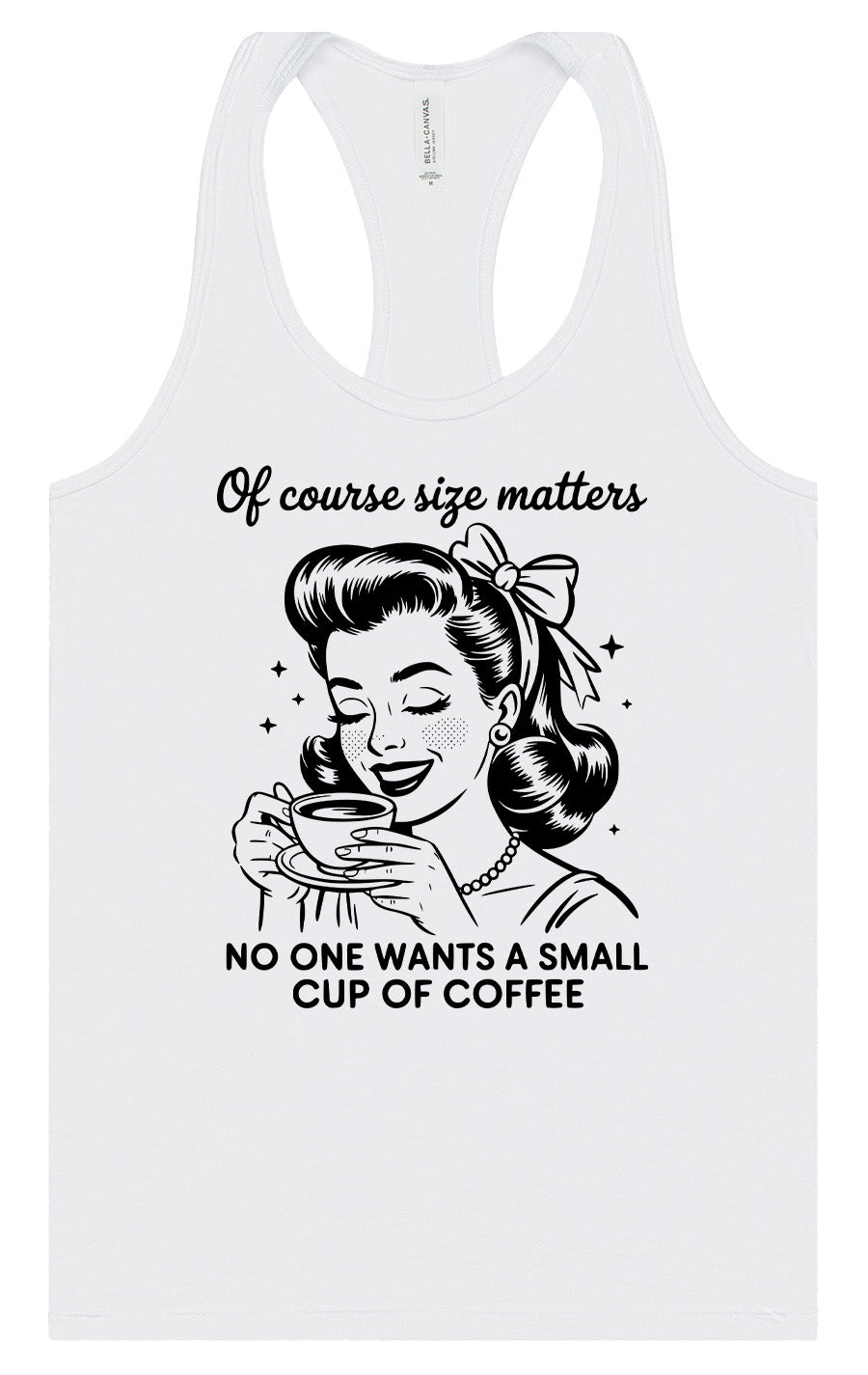 No Small Coffees Women's Racerback Tank