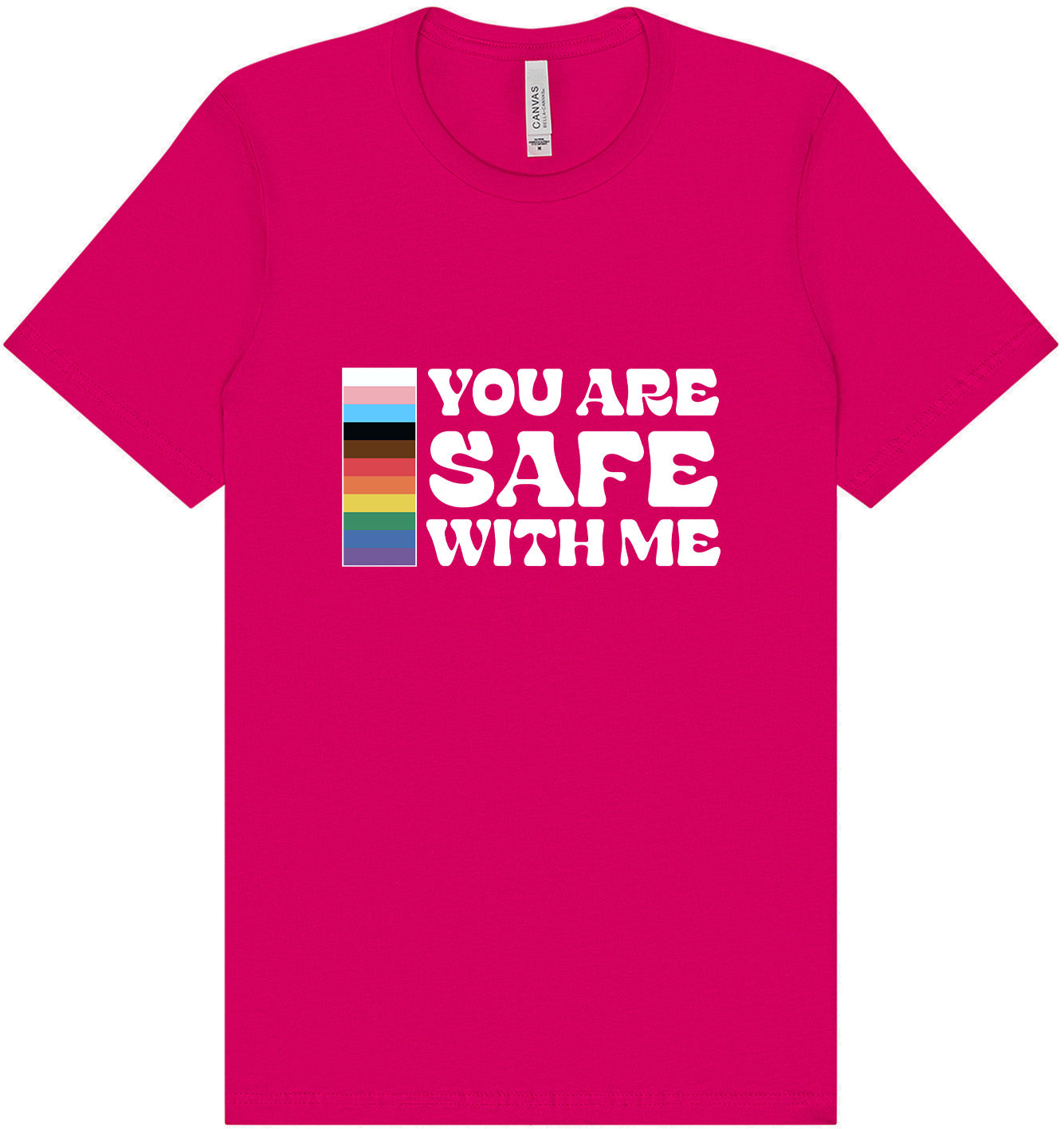 Safe With Me Adult Bella Canvas Shirt