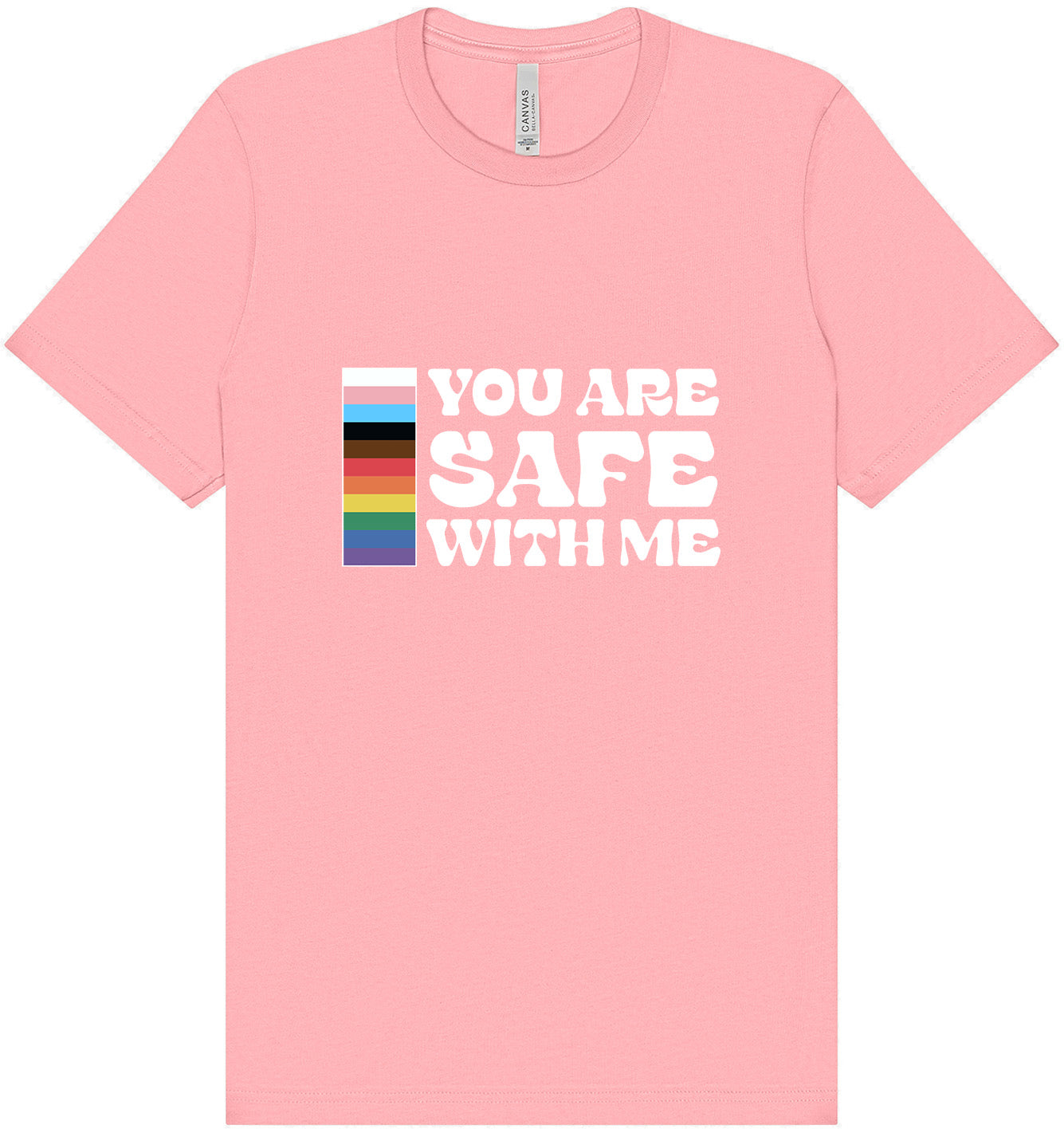 Safe With Me Adult Bella Canvas Shirt