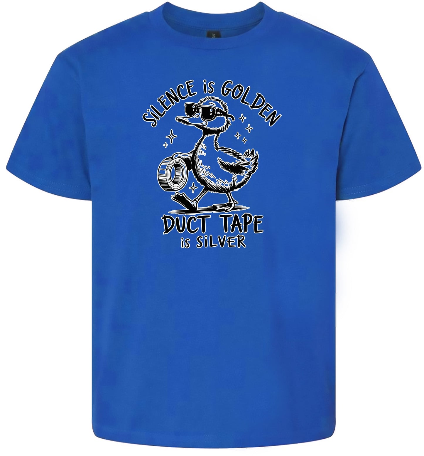 Silence Is Golden Children's Gildan Soft Shirt