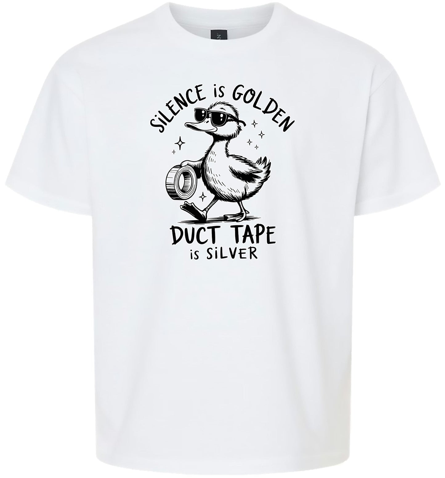 Silence Is Golden Children's Gildan Soft Shirt