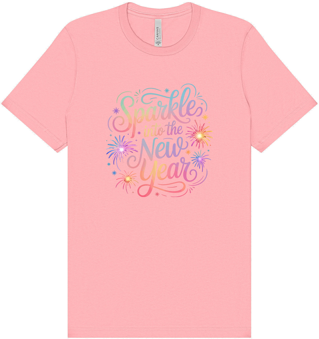 Sparkle into the New Year Adult Bella Canvas Shirt