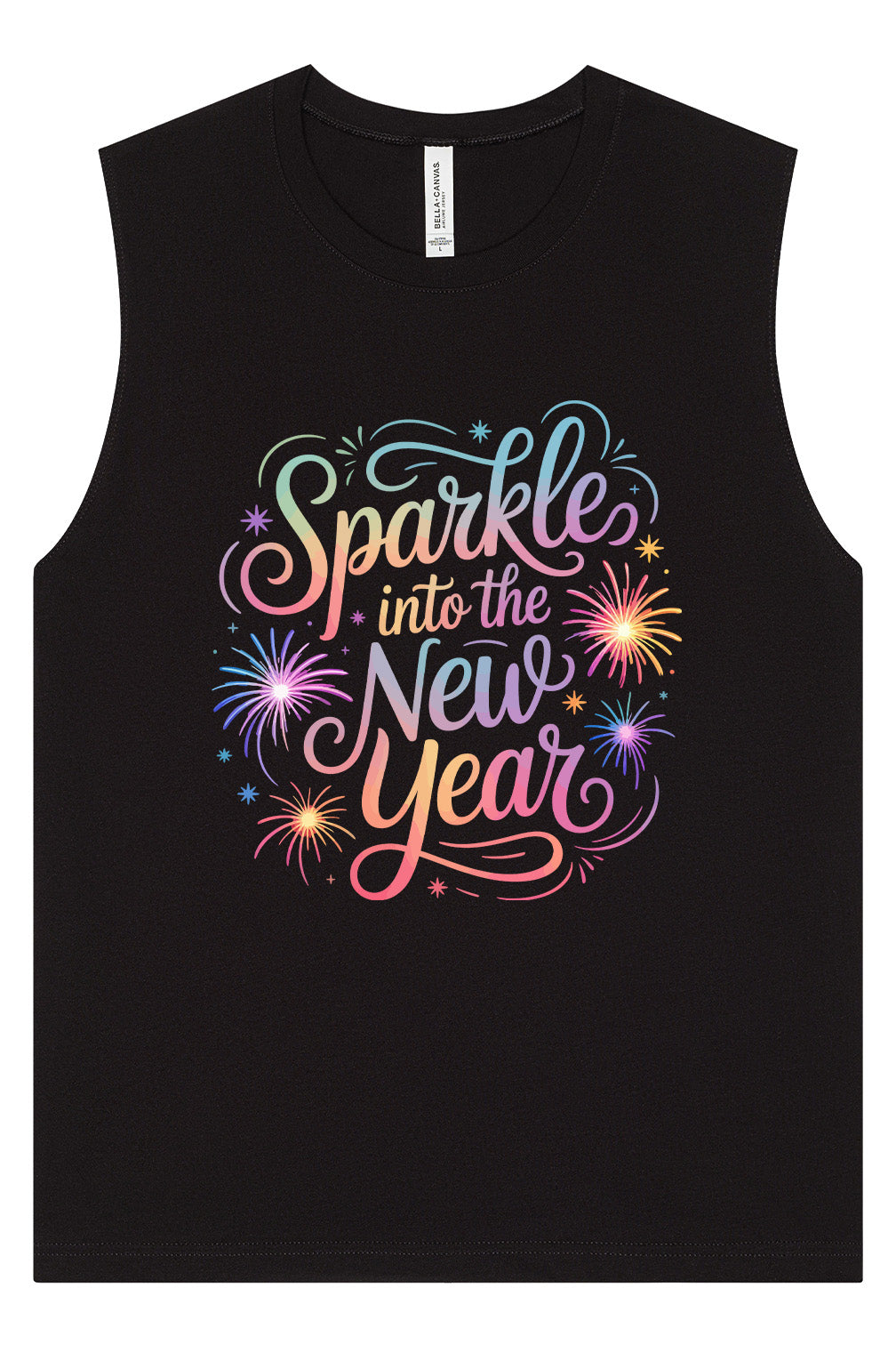 Sparkle into the New Year Muscle Tank
