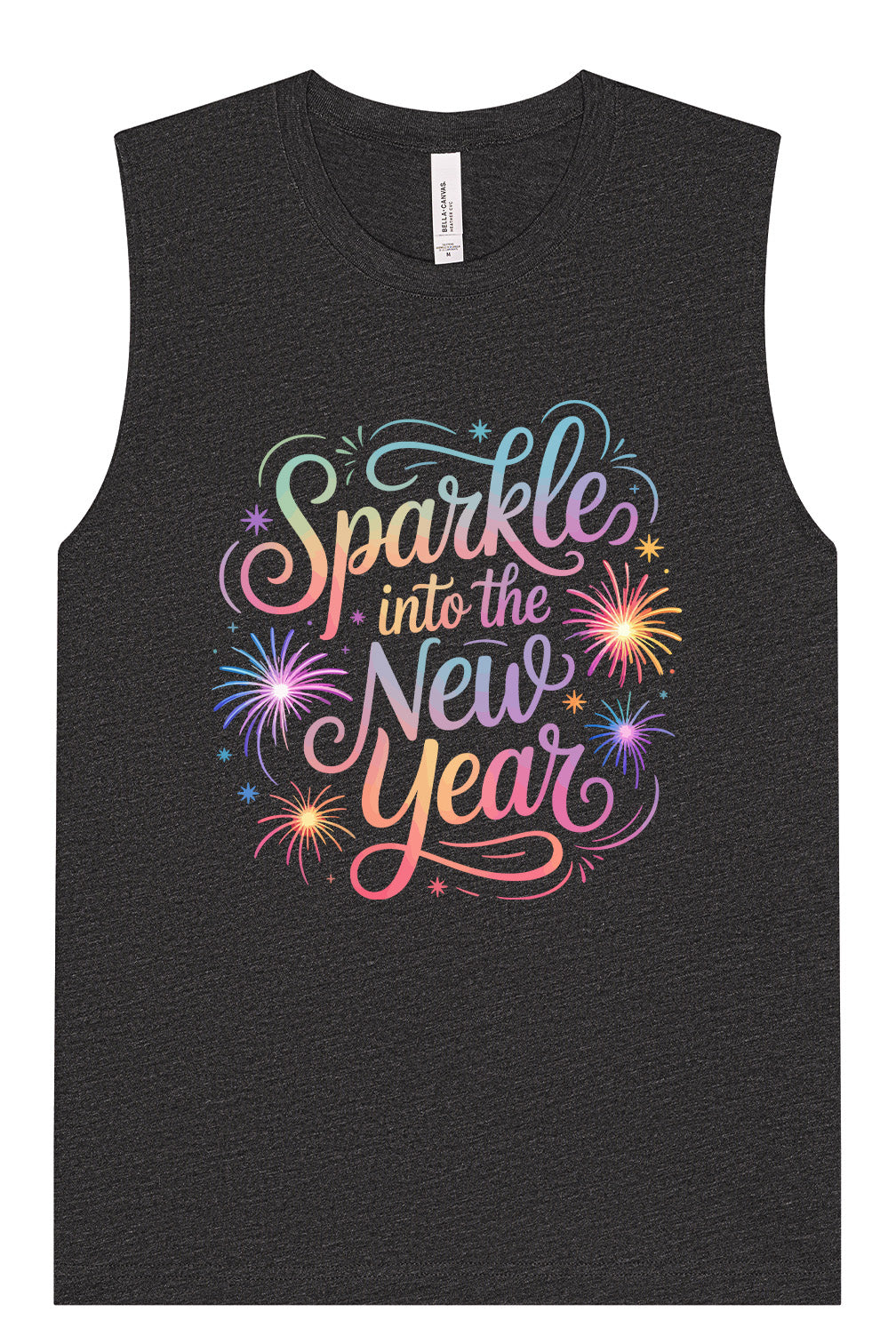 Sparkle into the New Year Muscle Tank