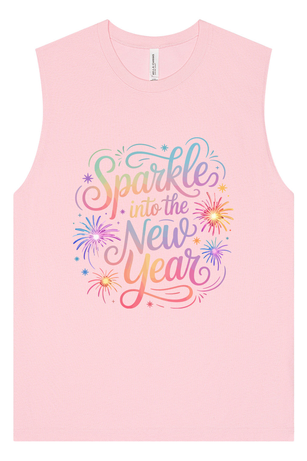 Sparkle into the New Year Muscle Tank
