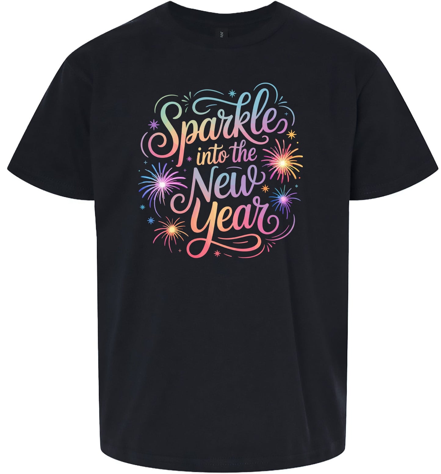 Sparkle into the New Year Children's Gildan Soft Shirt