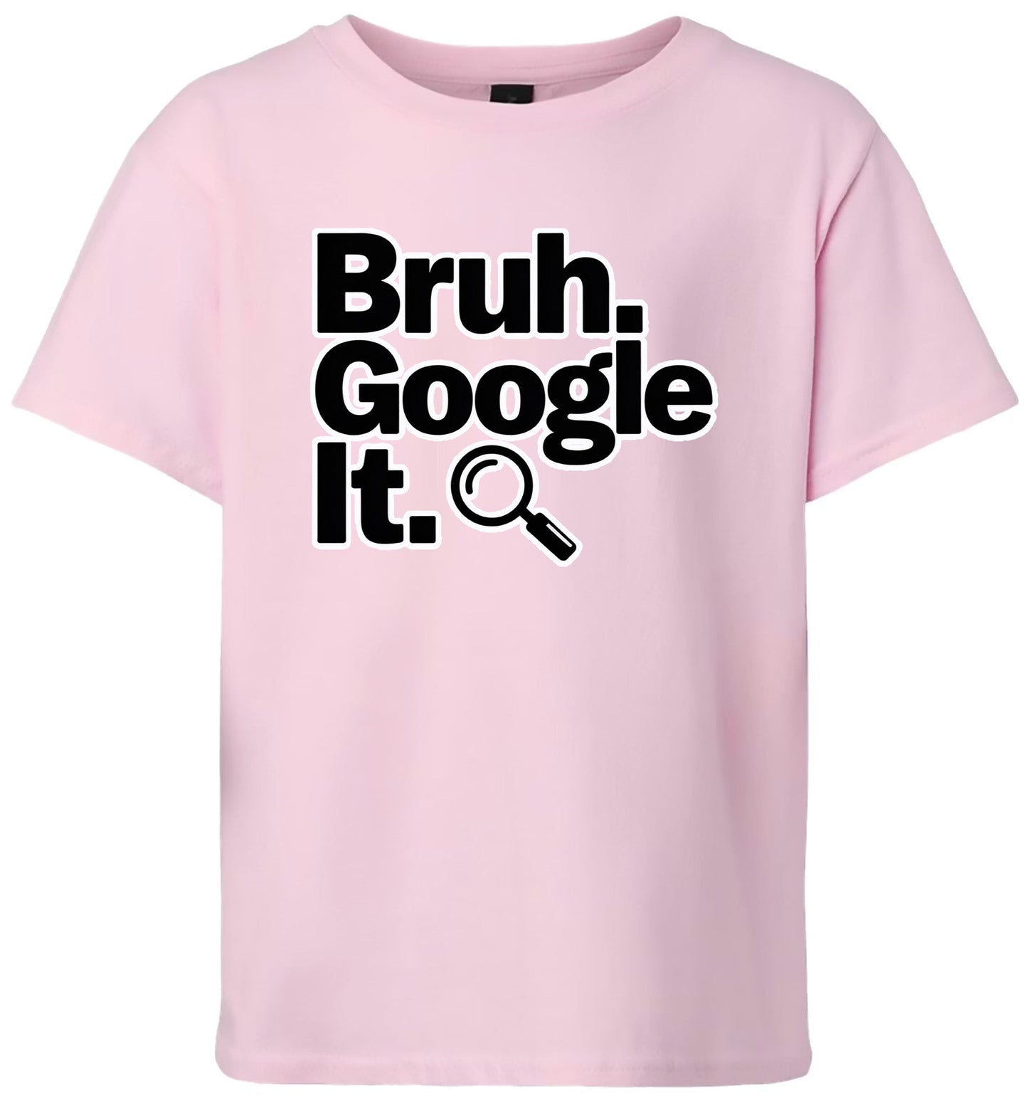 Bruh Google It Children's Gildan Soft Shirt