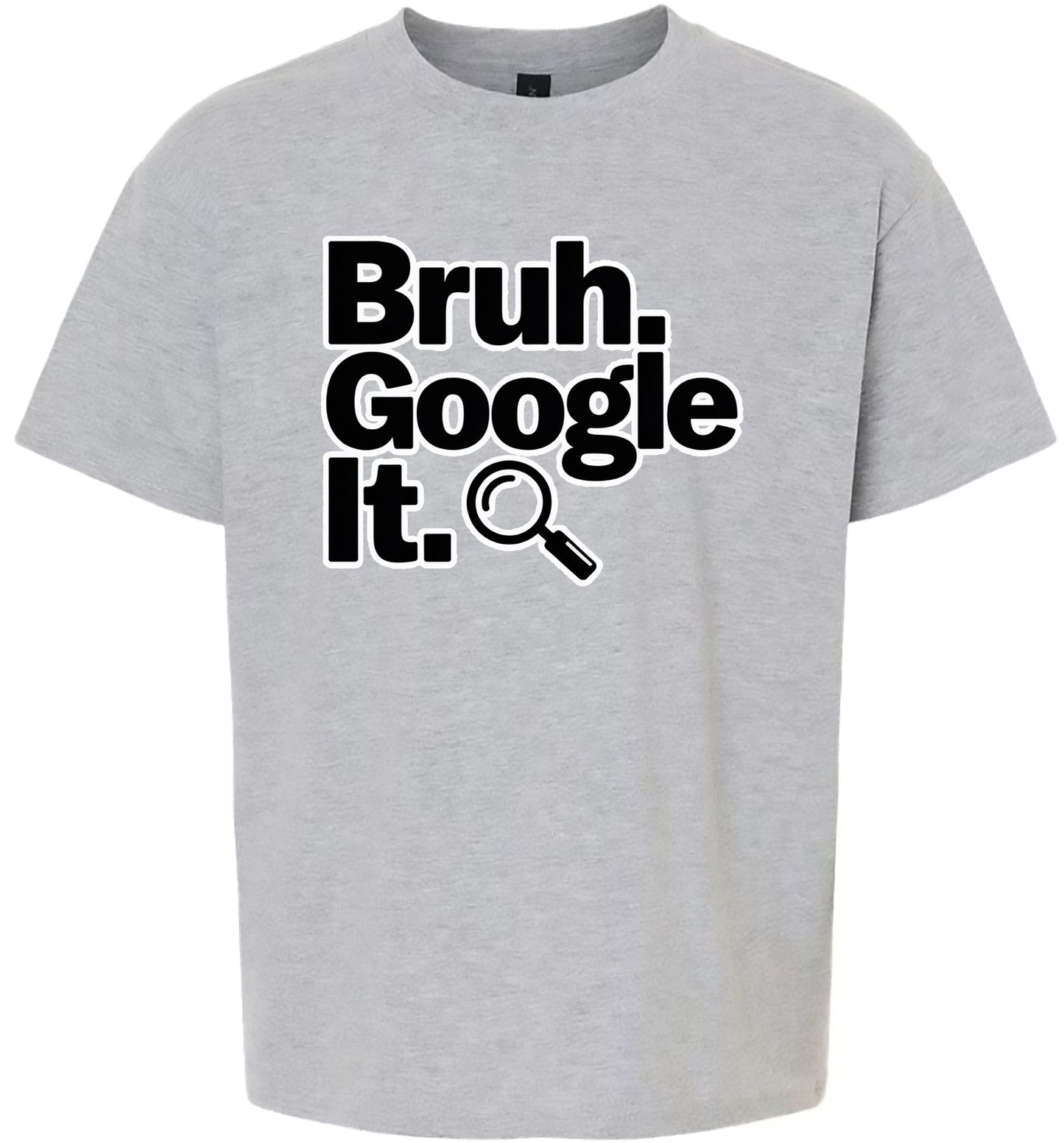 Bruh Google It Children's Gildan Soft Shirt
