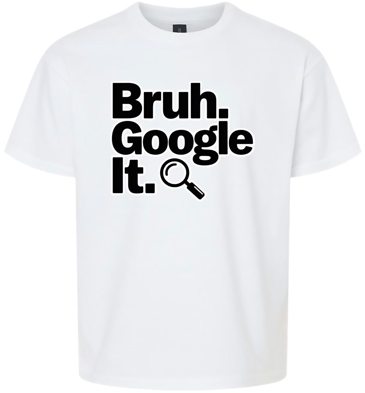 Bruh Google It Children's Gildan Soft Shirt