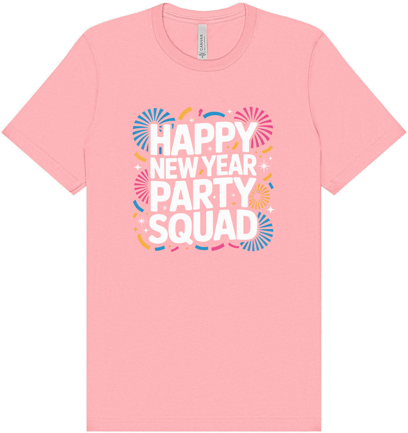 New Year Party Squad Adult Bella Canvas Shirt