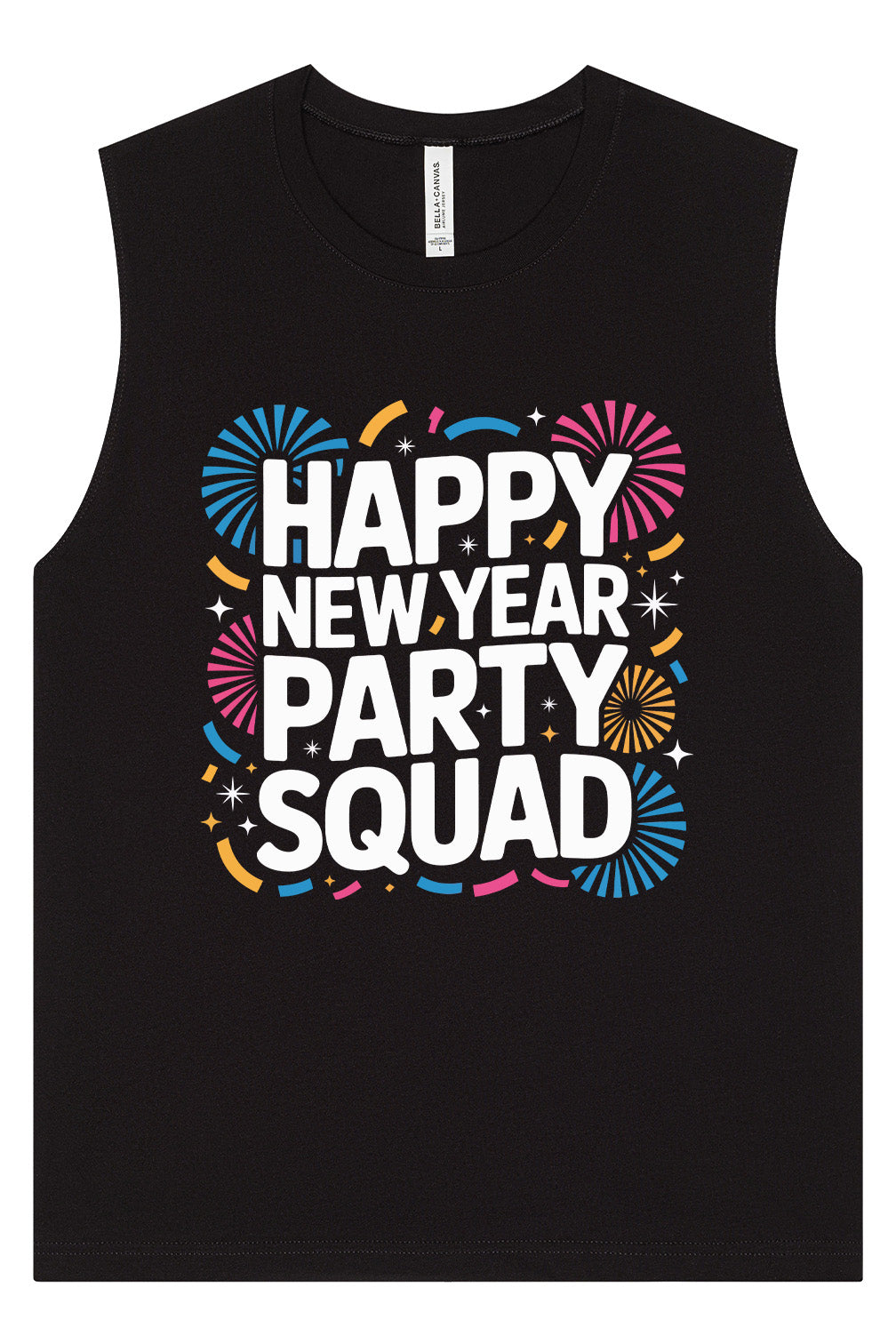 New Year Party Squad Muscle Tank