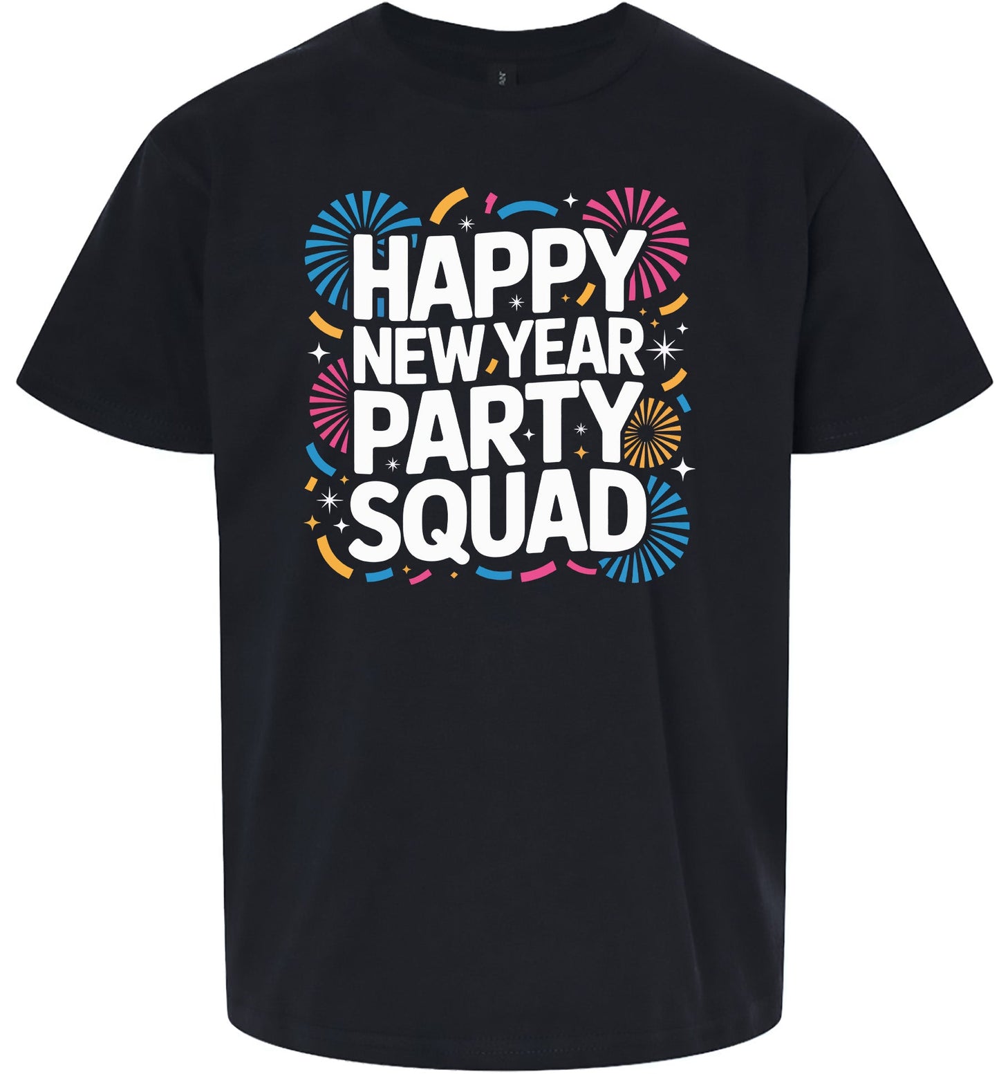 New Year Party Squad Children's Gildan Soft Shirt