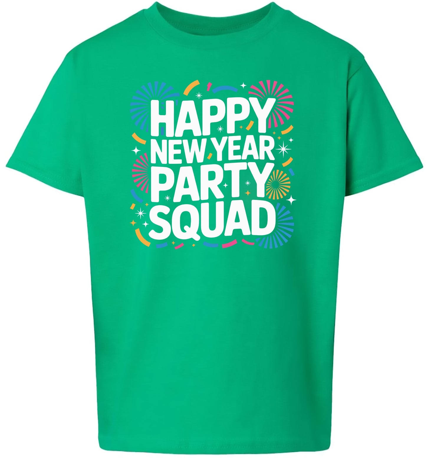 New Year Party Squad Children's Gildan Soft Shirt