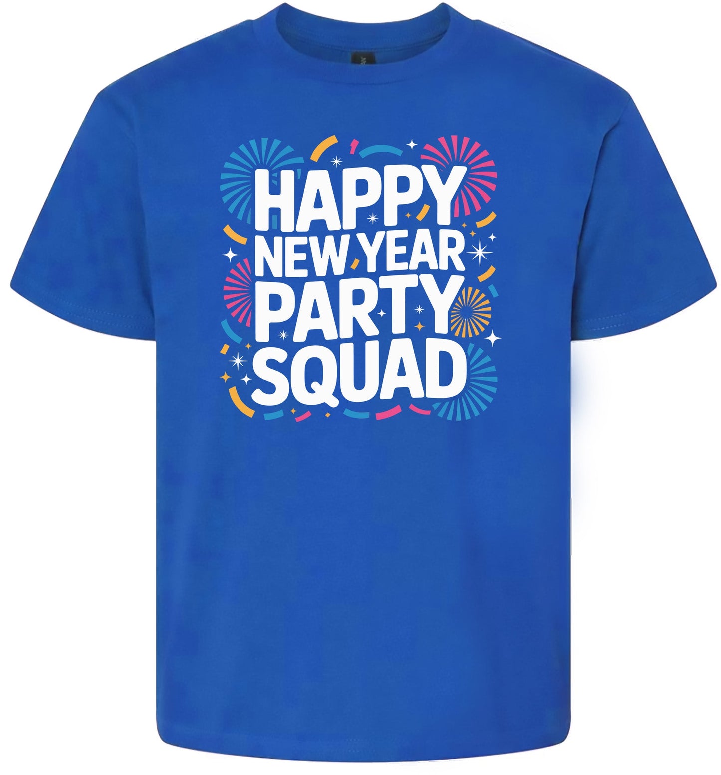 New Year Party Squad Children's Gildan Soft Shirt