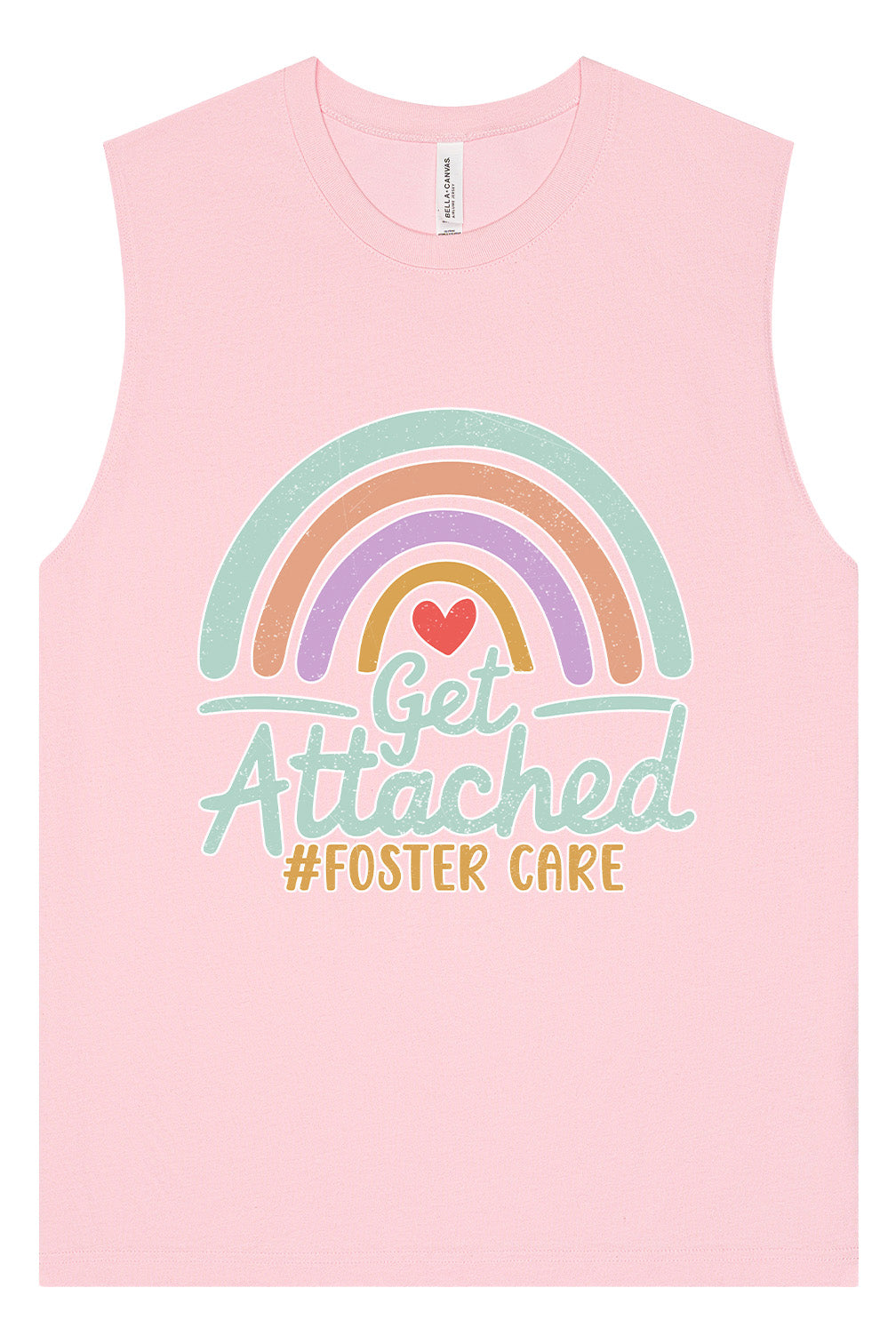 Get Attached Foster Care Muscle Tank