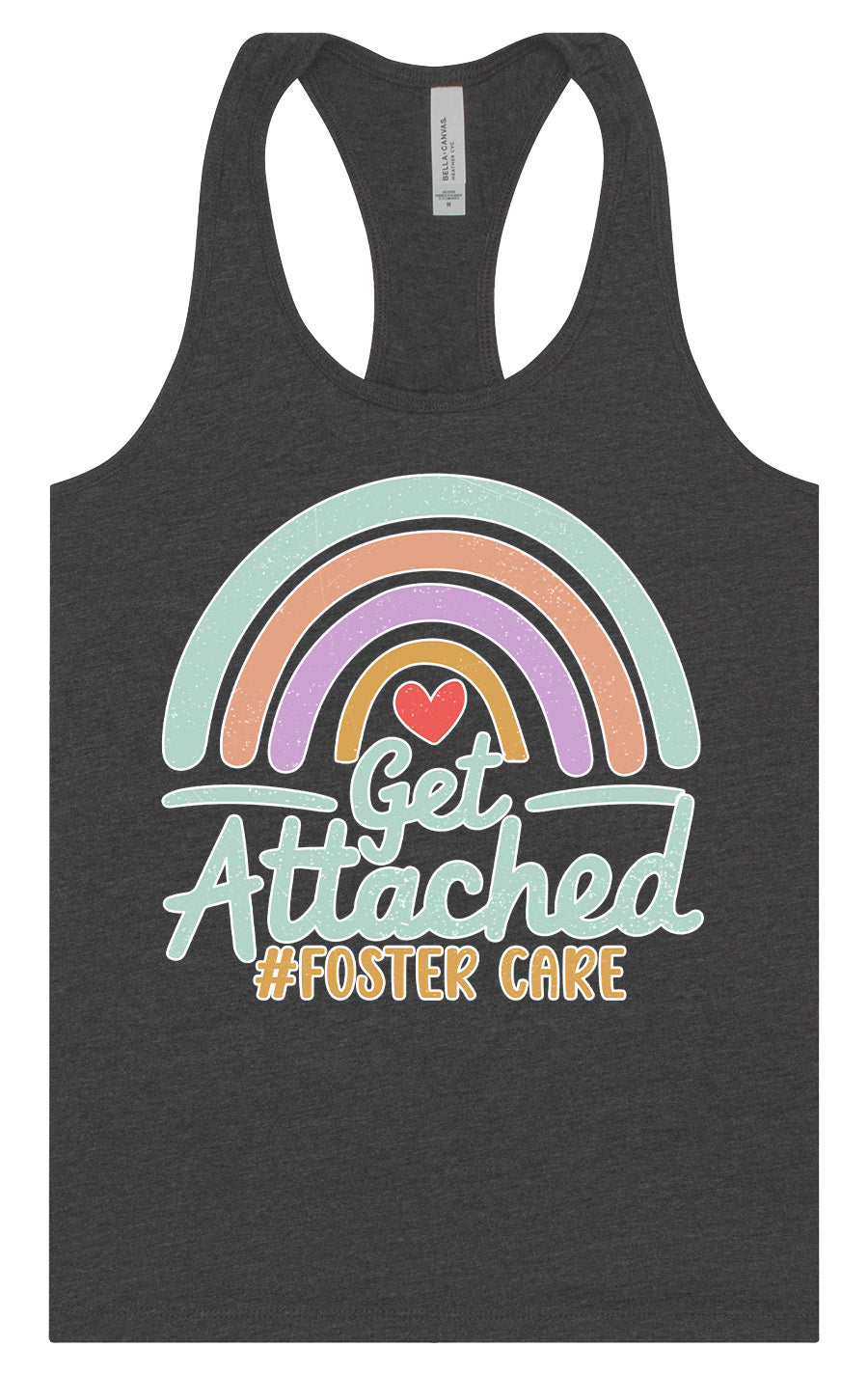Get Attached Foster Care Women's Racerback Tank