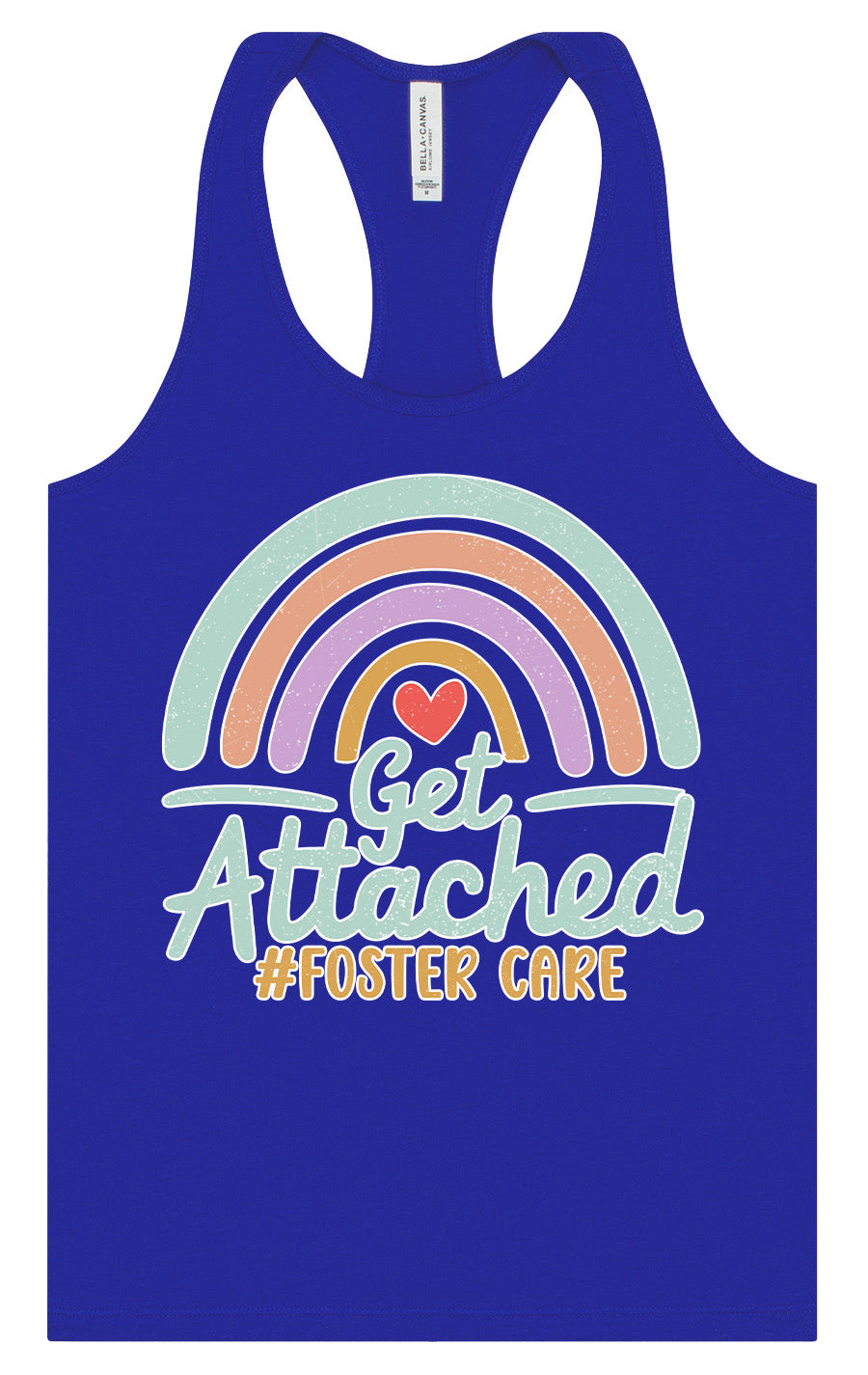 Get Attached Foster Care Women's Racerback Tank