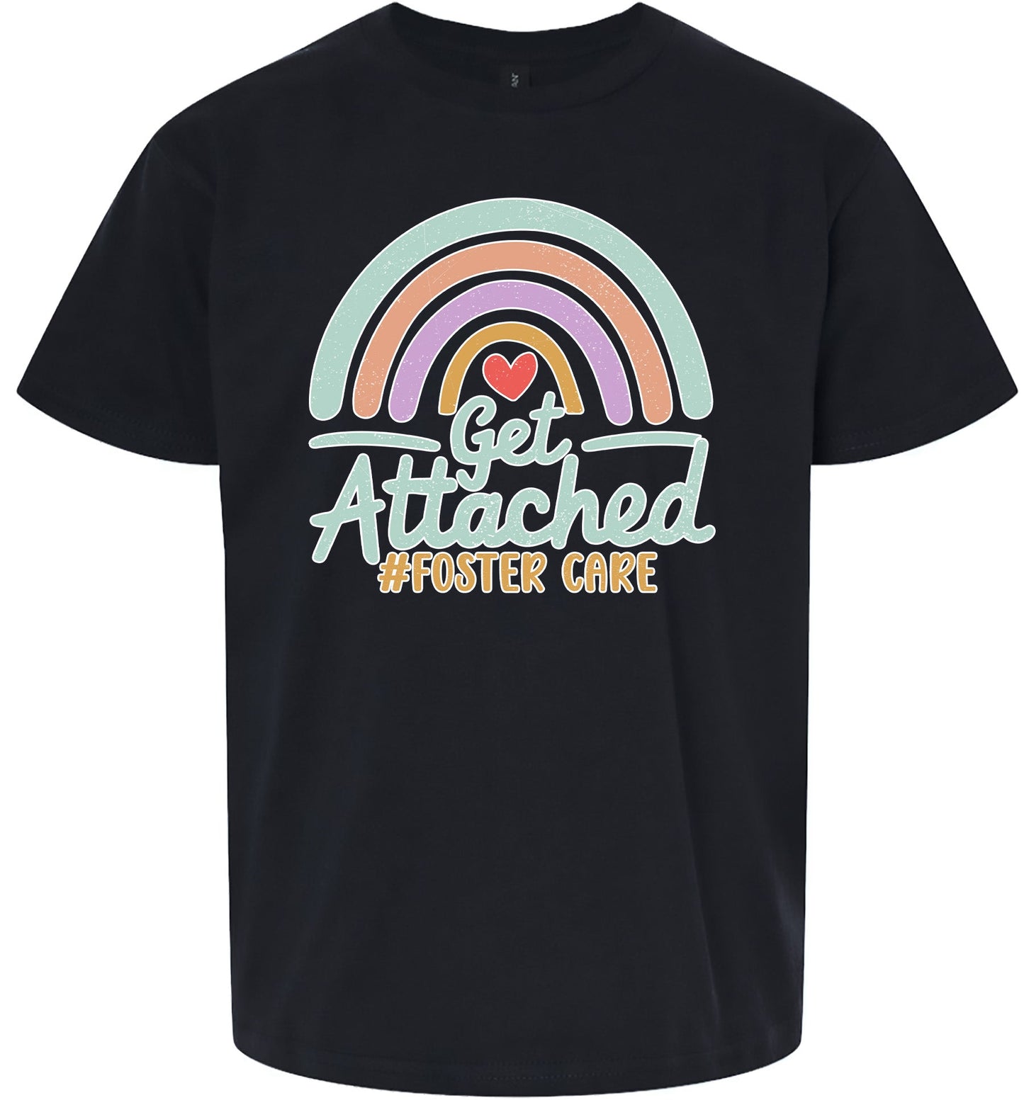 Get Attached Foster Care Children's Gildan Soft Shirt