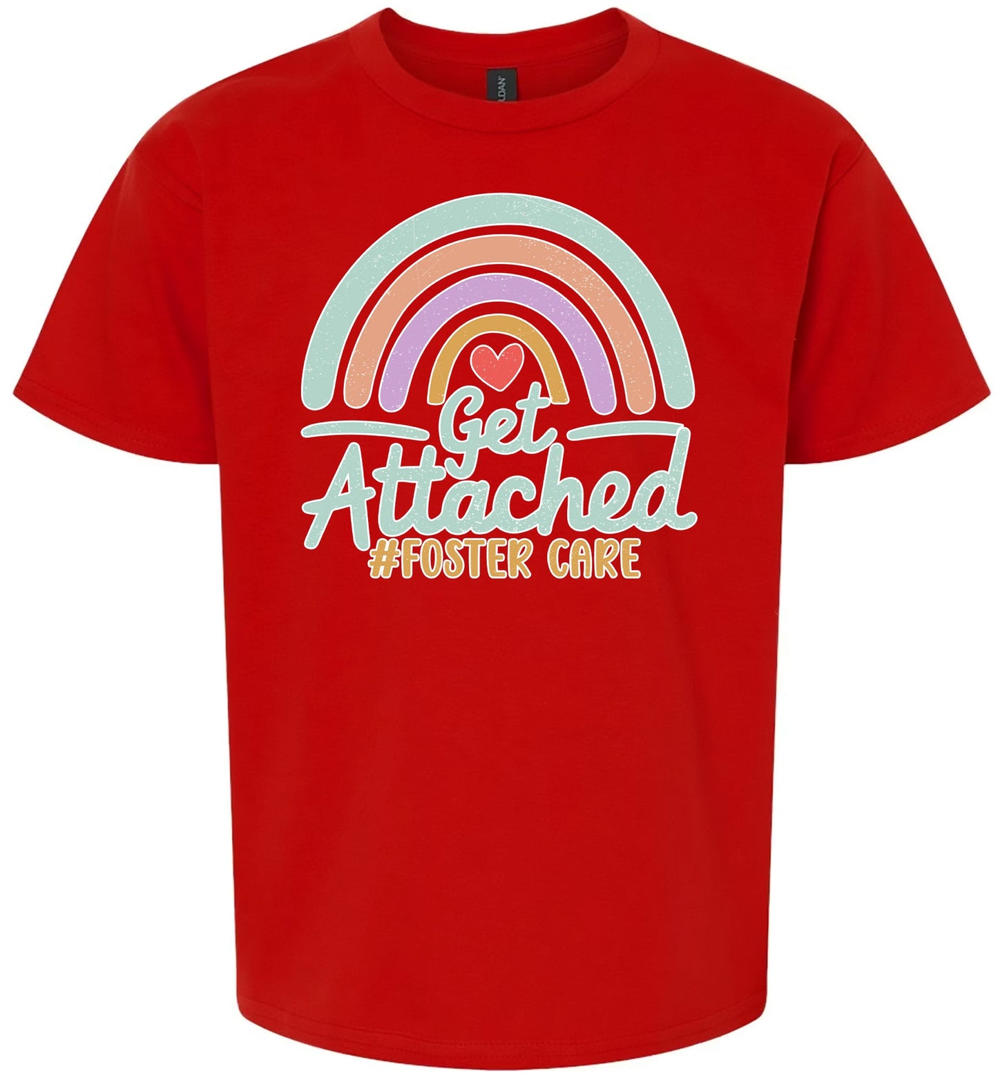 Get Attached Foster Care Children's Gildan Soft Shirt