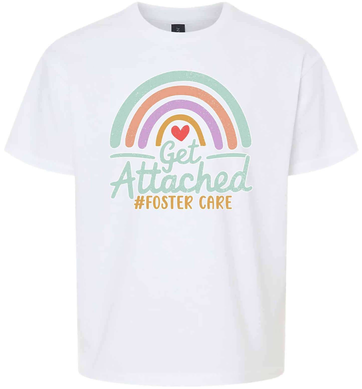 Get Attached Foster Care Children's Gildan Soft Shirt