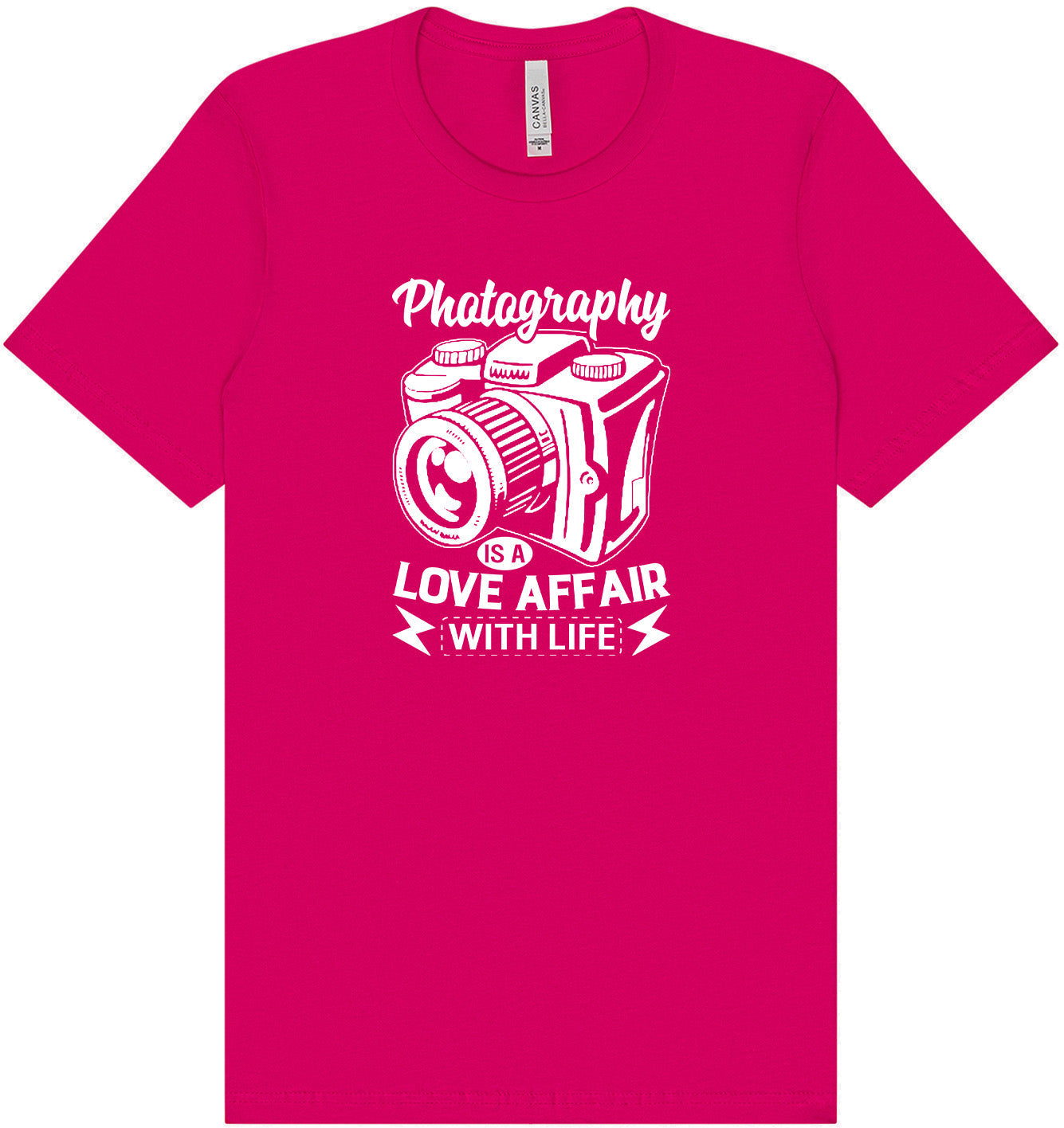 Photography Love Affair  Adult Bella Canvas Shirt