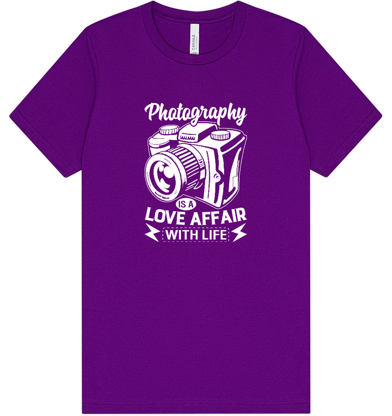Photography Love Affair  Adult Bella Canvas Shirt