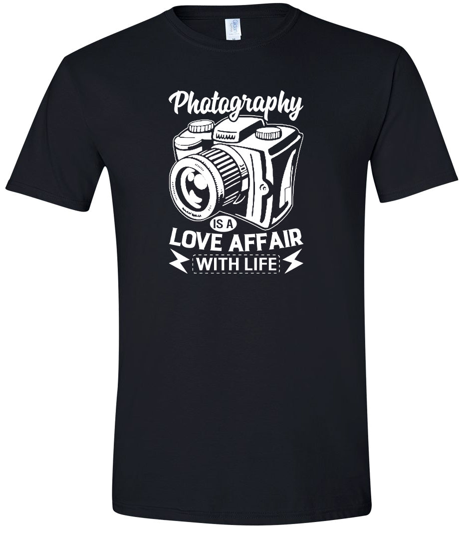 Photography Love Affair  Adult Gildan Soft Shirt