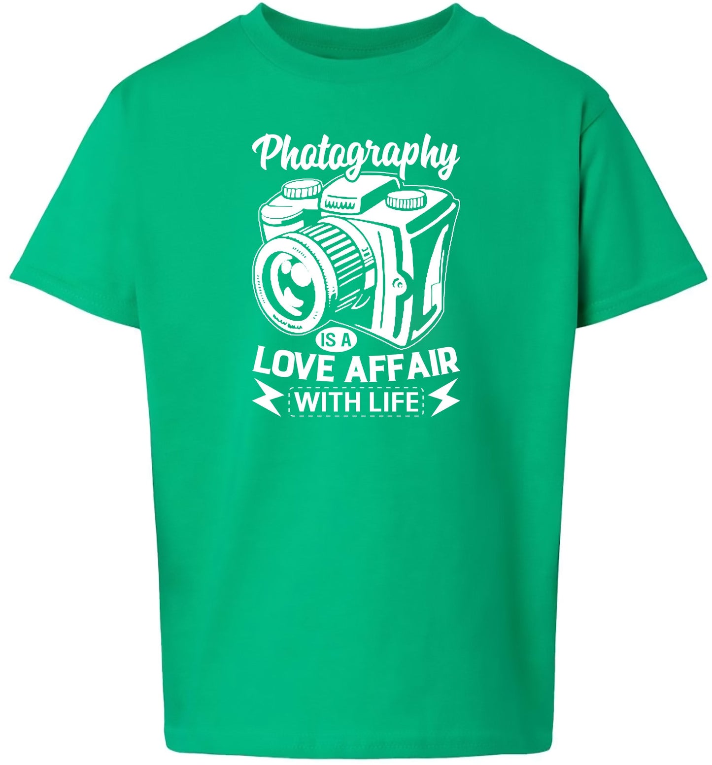 Photography Love Affair  Children's Gildan Soft Shirt