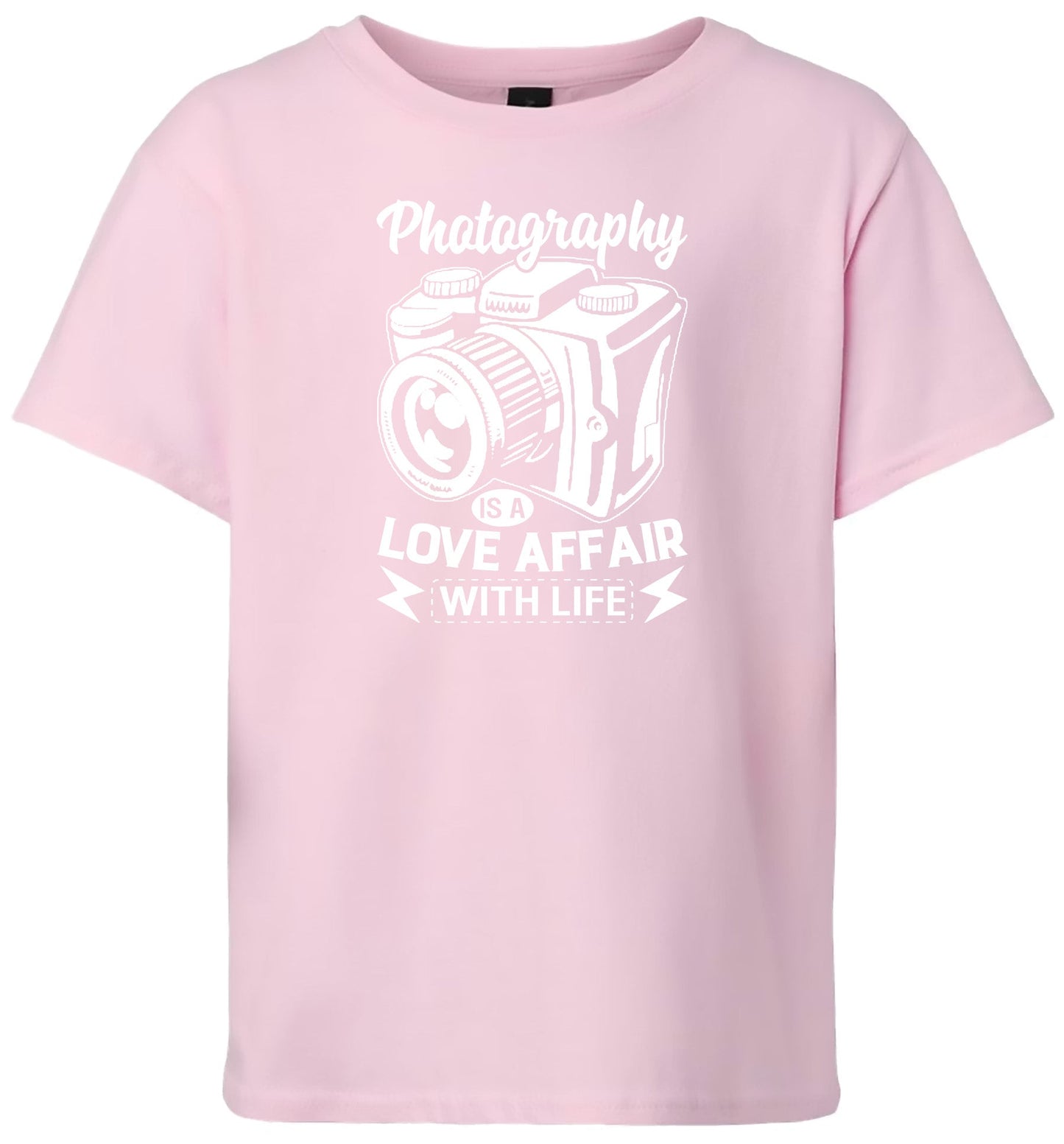 Photography Love Affair  Children's Gildan Soft Shirt