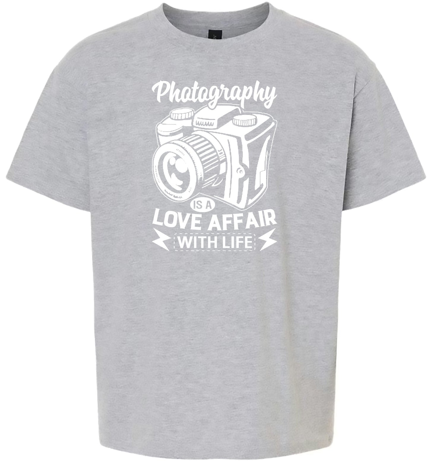 Photography Love Affair  Children's Gildan Soft Shirt