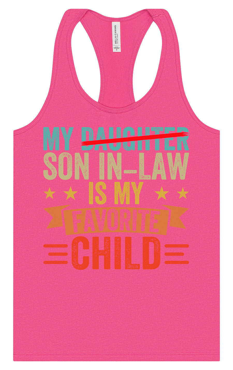 Son in Law is My Favorite Women's Racerback Tank