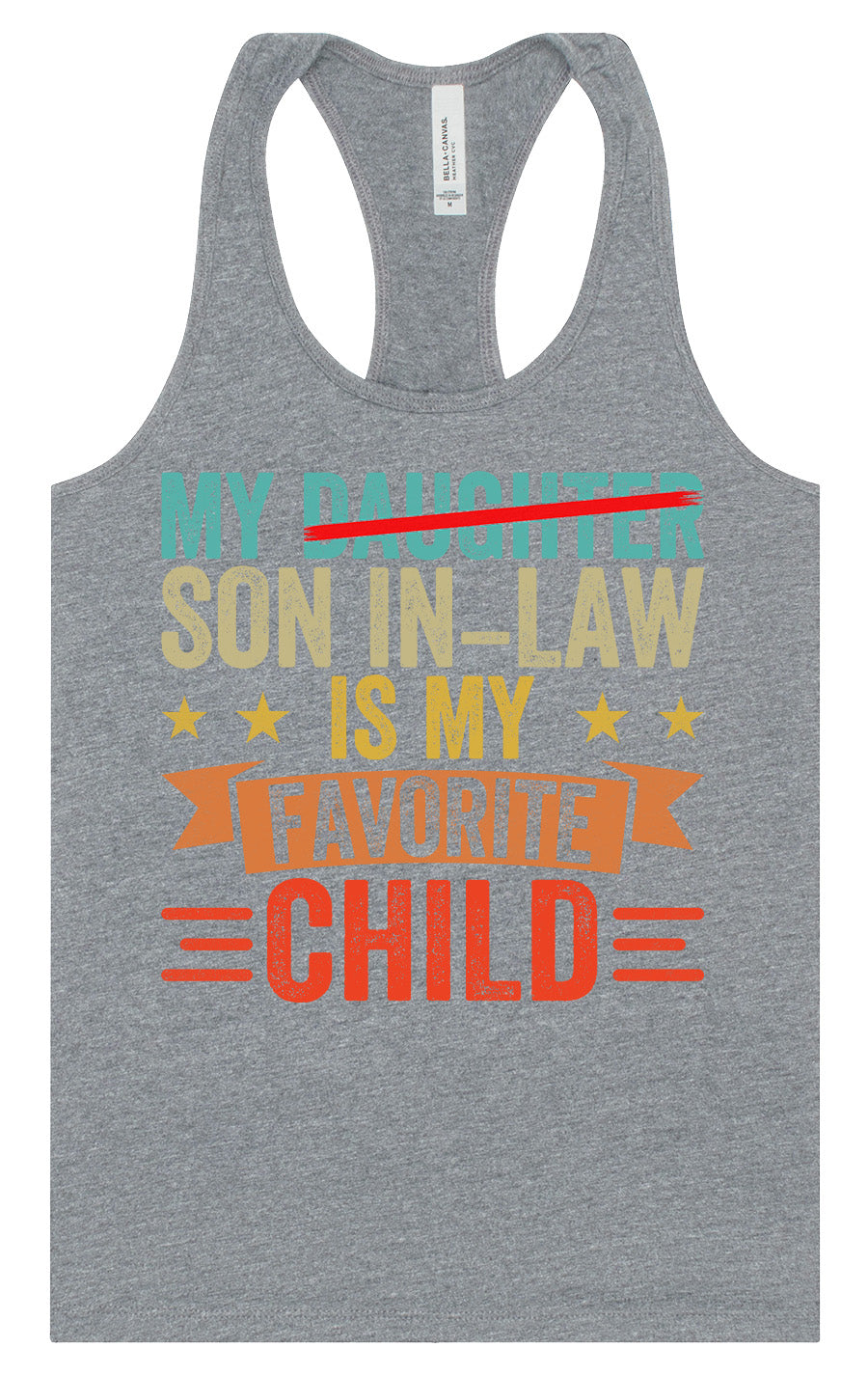 Son in Law is My Favorite Women's Racerback Tank
