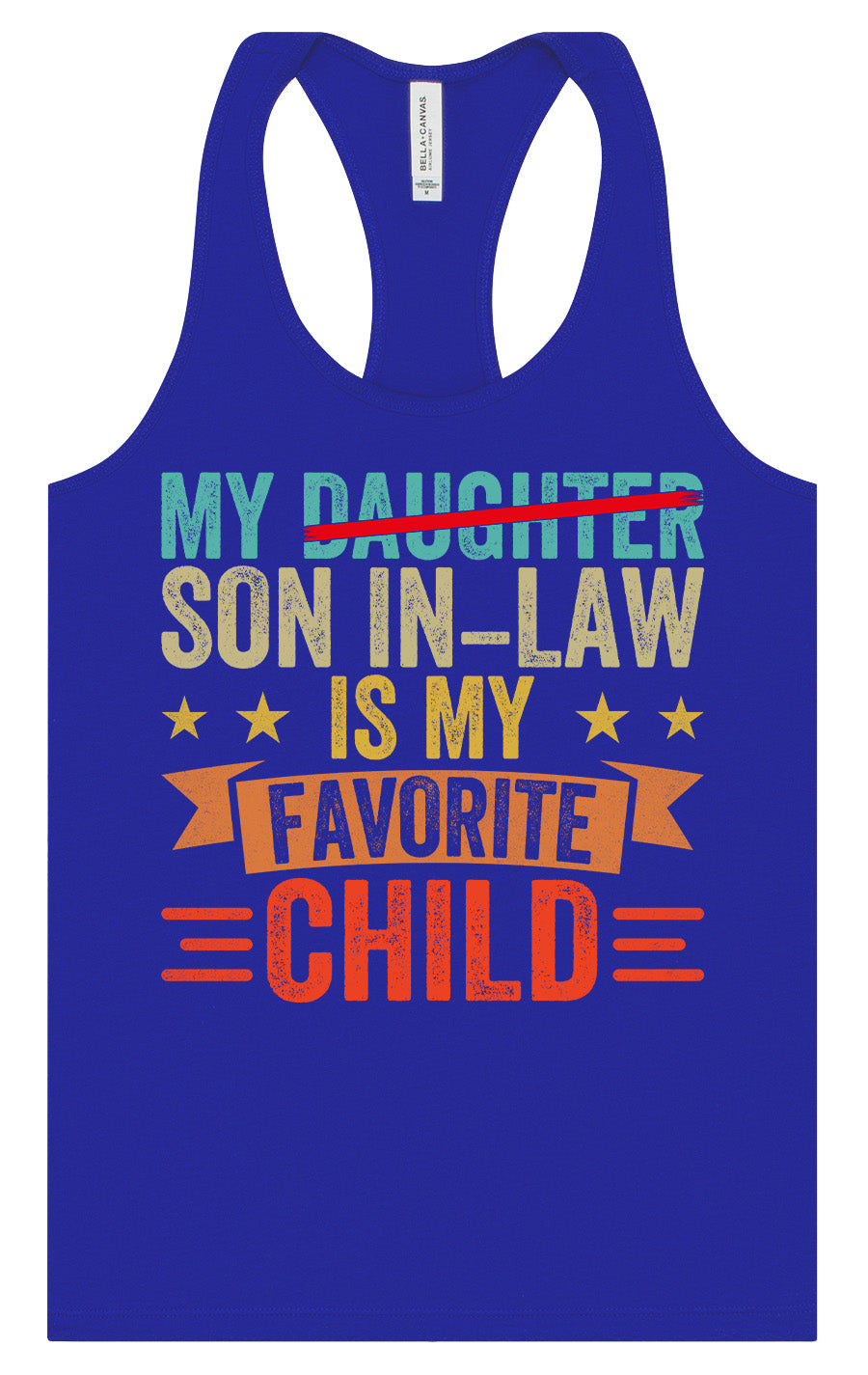 Son in Law is My Favorite Women's Racerback Tank