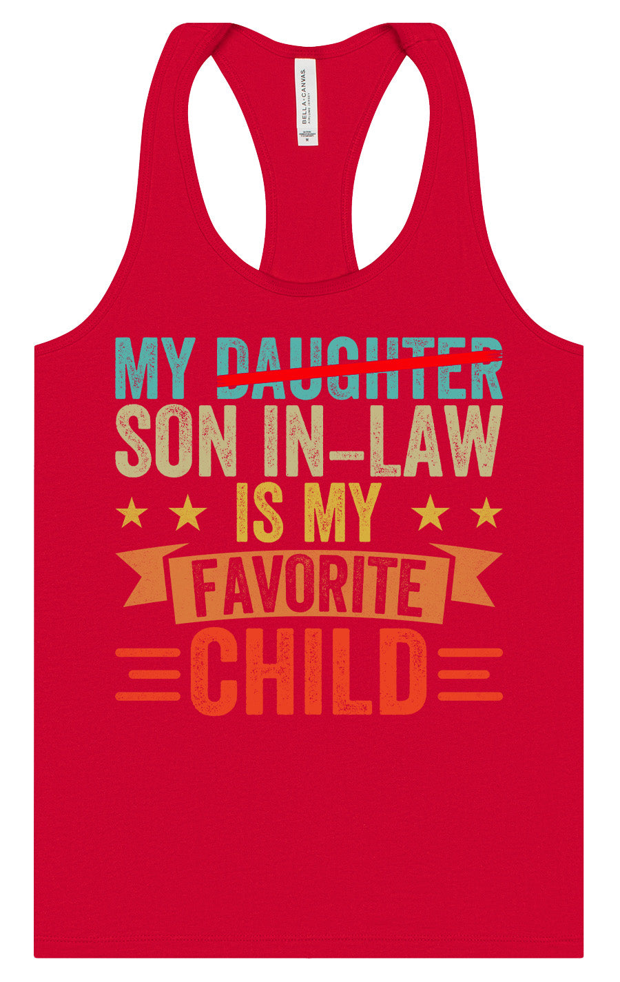 Son in Law is My Favorite Women's Racerback Tank