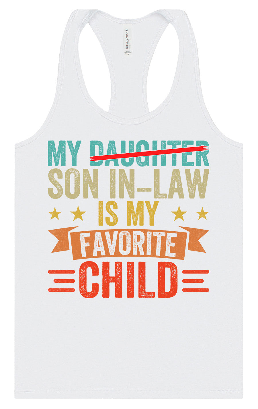 Son in Law is My Favorite Women's Racerback Tank