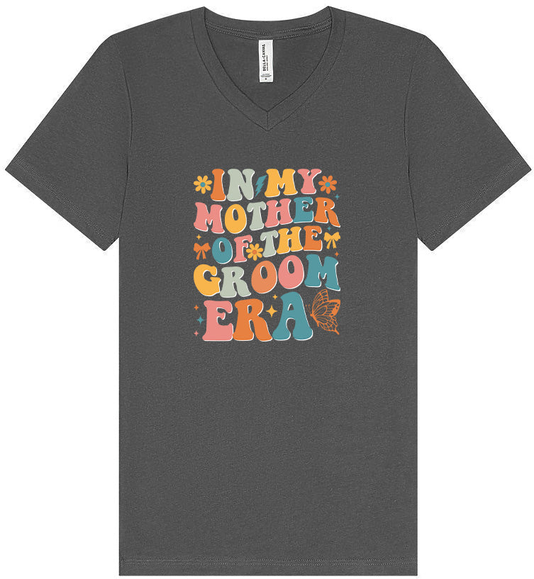 Mother of the Groom Era Unisex V-Neck Shirt