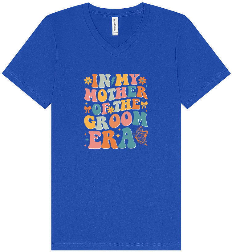 Mother of the Groom Era Unisex V-Neck Shirt