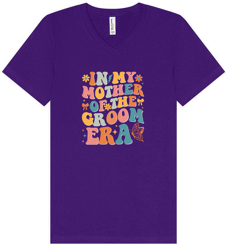Mother of the Groom Era Unisex V-Neck Shirt