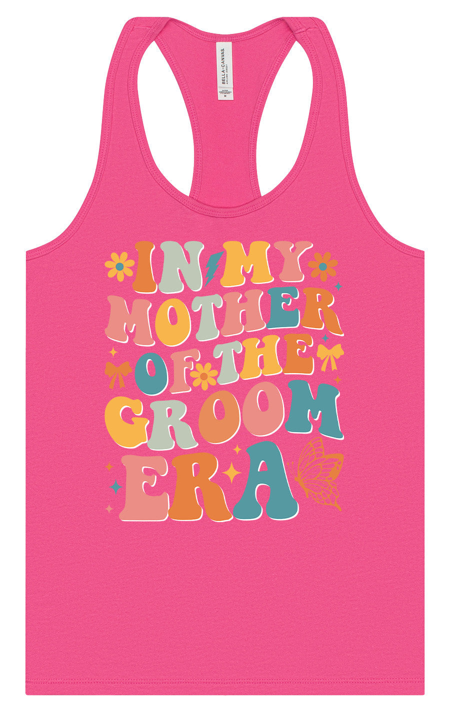 Mother of the Groom Era Women's Racerback Tank