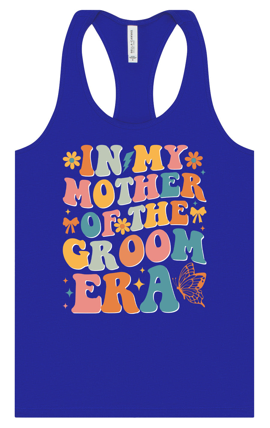 Mother of the Groom Era Women's Racerback Tank
