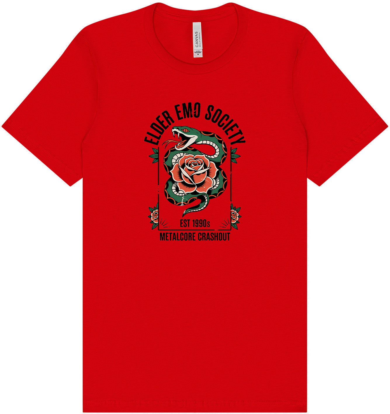 Elder Emo Society Adult Bella Canvas Shirt